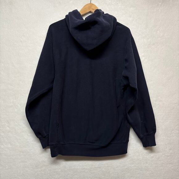 Vintage MV Sport Pro Weave NAVY Academy Reverse Weave Sweatshirt Size S - Picture 2 of 11